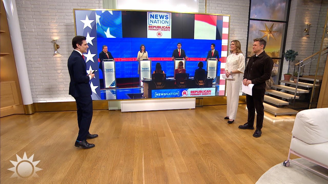 Republikansk debatt utan Trump: ”Det började blixtra direkt från st… | Nyhetsmorgon | TV4 & TV4 Play