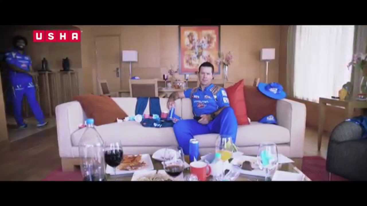 Mumbai Indians Cool off with Usha Striker (Bin Game)
