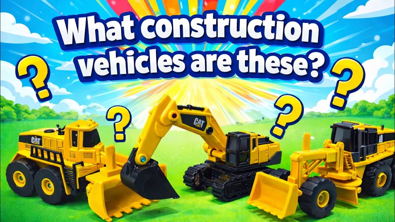 Learn work vehicles for kids🚜🚛