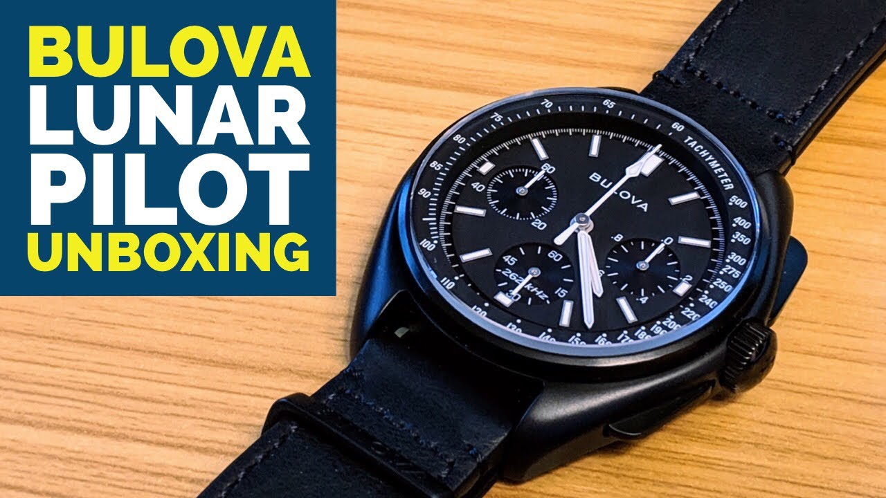 Bulova Lunar Pilot Unboxing and First Impressions (Bulova Moon Watch)