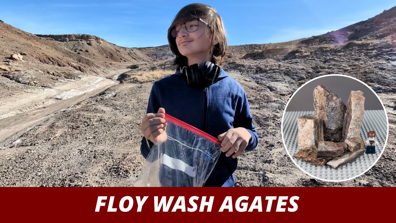 Floy Wash Part 1: Agate Hunting - Jan 1, 2025