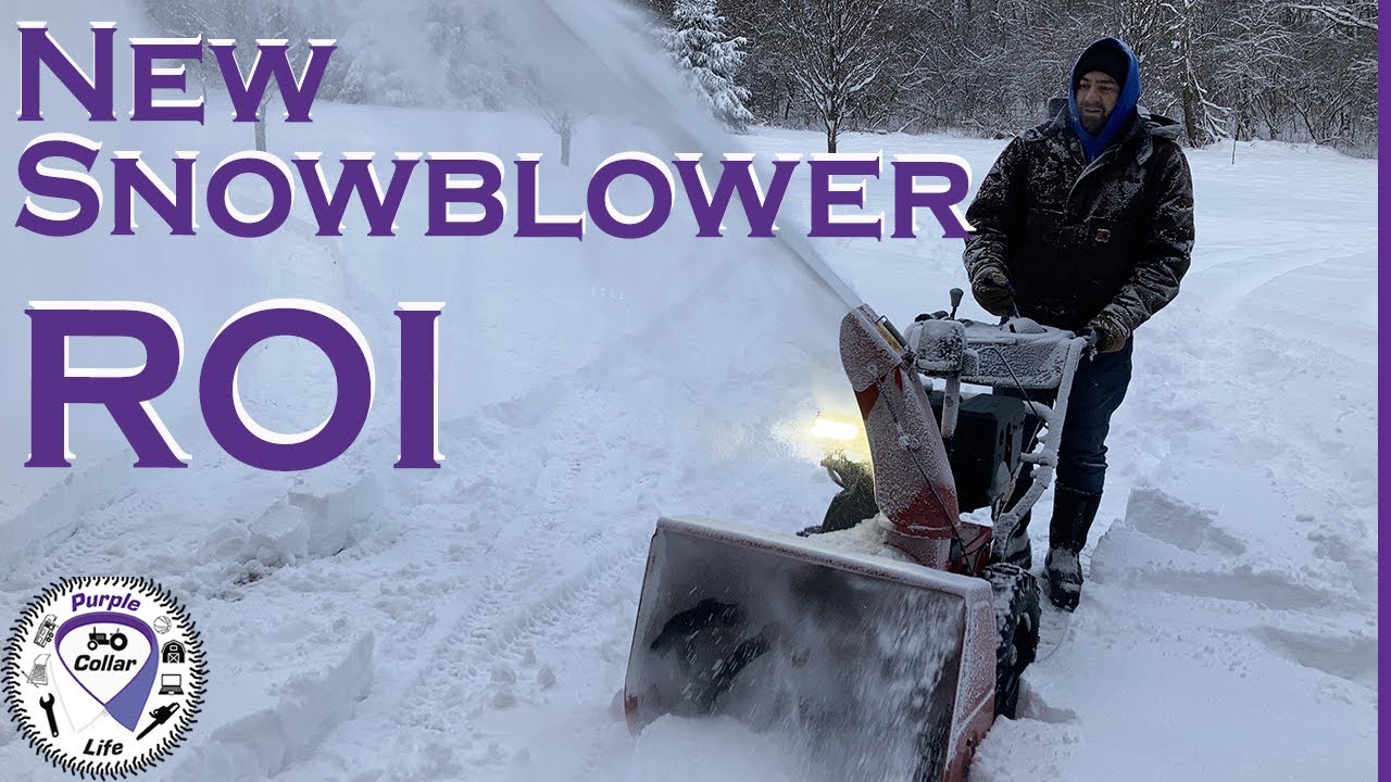 Snow blower investment return. Toro Power Max Heavy Duty and potential ways to save or make money.