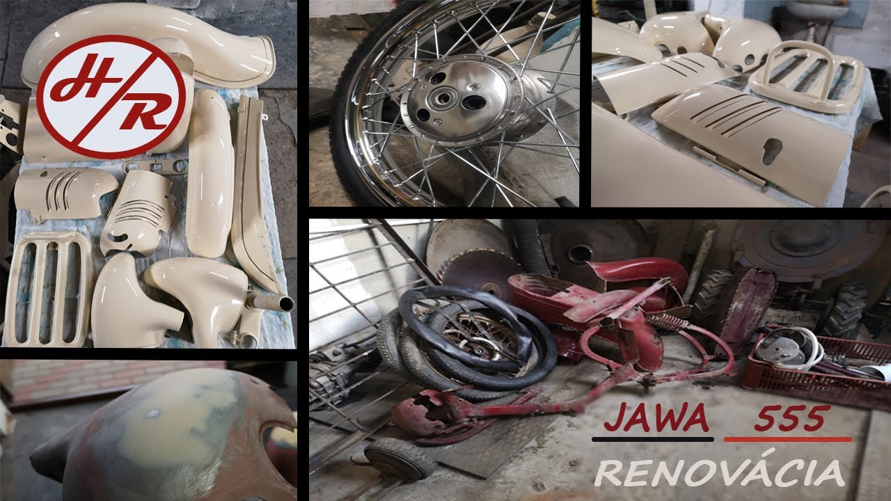 RENOVÁCIA JAWA 555 PIONIER /REBORN /REBUILD