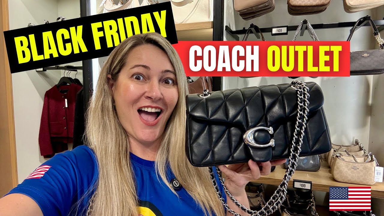 BLACK FRIDAY na COACH OUTLET em ORLANDO! 🔥