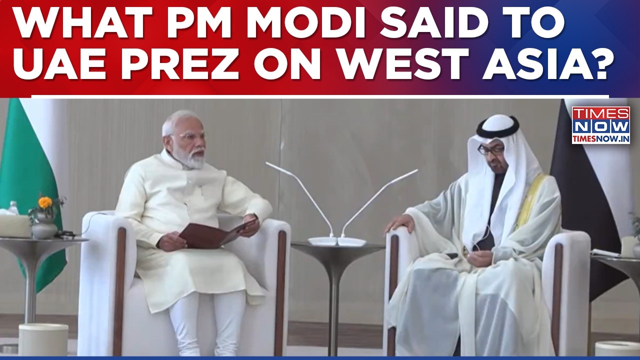 PM Modi Highlights Global Impact Of West Asia Conflict During UAE Visit, Says This To UAE President