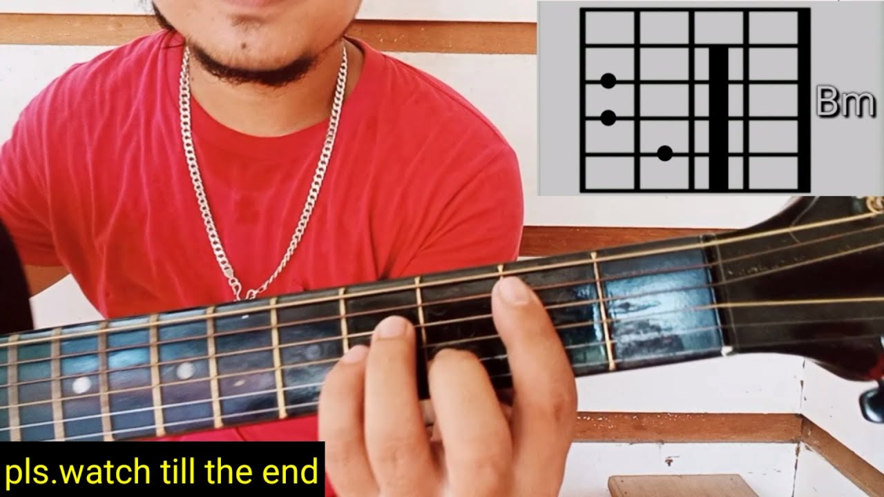 Bm Guitar Chord| TUTORIAL FOR BEGINNERS(TAGALOG VERSION)