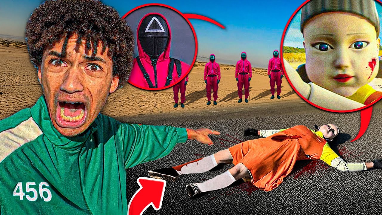 لقد قتلت دمية SQUID GAME (2) في الحياة الحقيقية...😰 لعبة الحبار