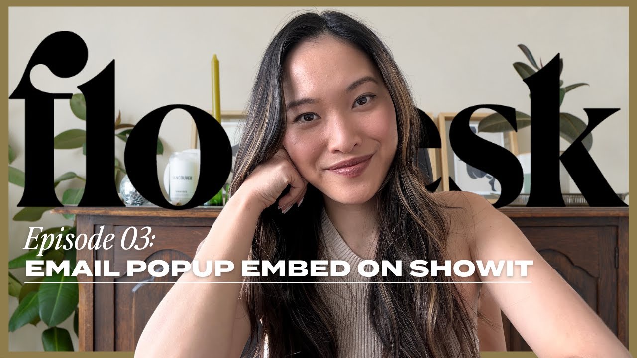 How to embed a Flodesk Newsletter Popup Form on your ShowIt website | Flodesk Tutorial