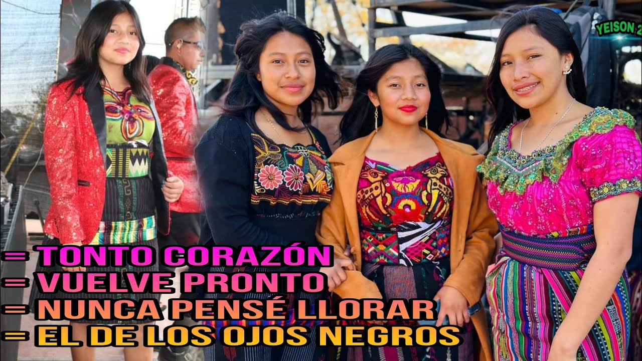 Marimba Orquesta Flor Bonita - Tonto Corazon - Vuelve Pronto - Nunca Pensé Llorar En Vivo