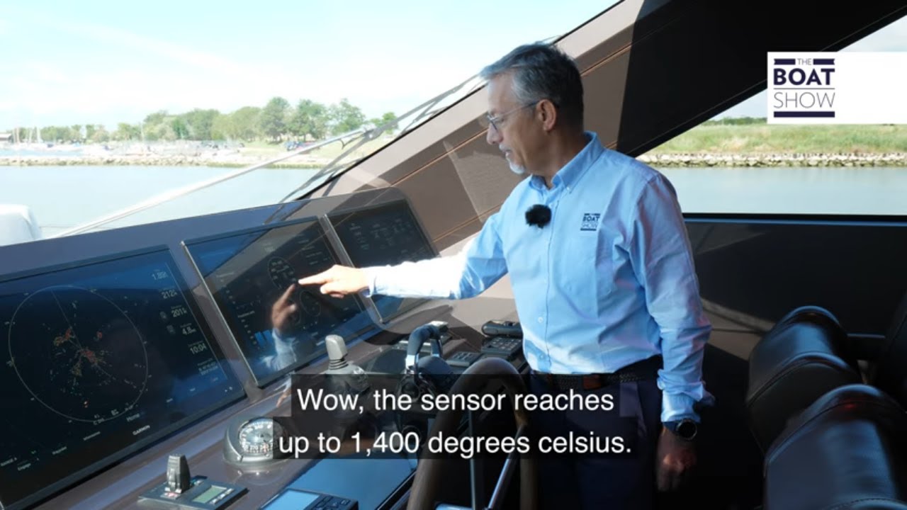 GARMIN GPS SYSTEM Mounted on CRANCHI 78 MOTOR YACHT - Full Review - The Boat Show