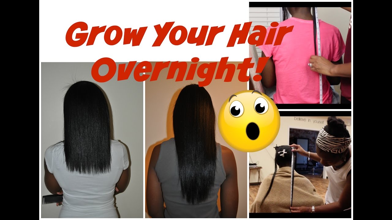 Grow Your Hair OVERNIGHT!! RESULTS YOU WON'T BELIEVE!!