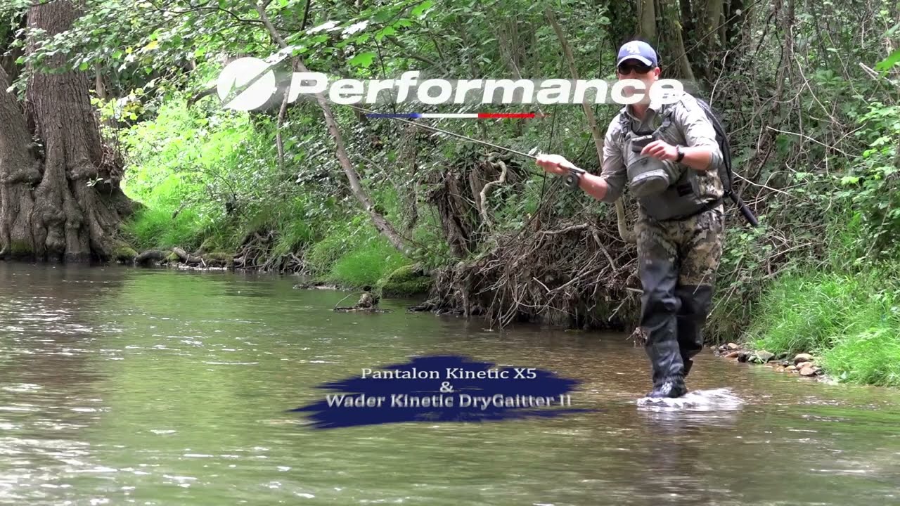 Présentation des WADERS KINETIC DRYGAITTER II et du PANTALON KINETIC X5