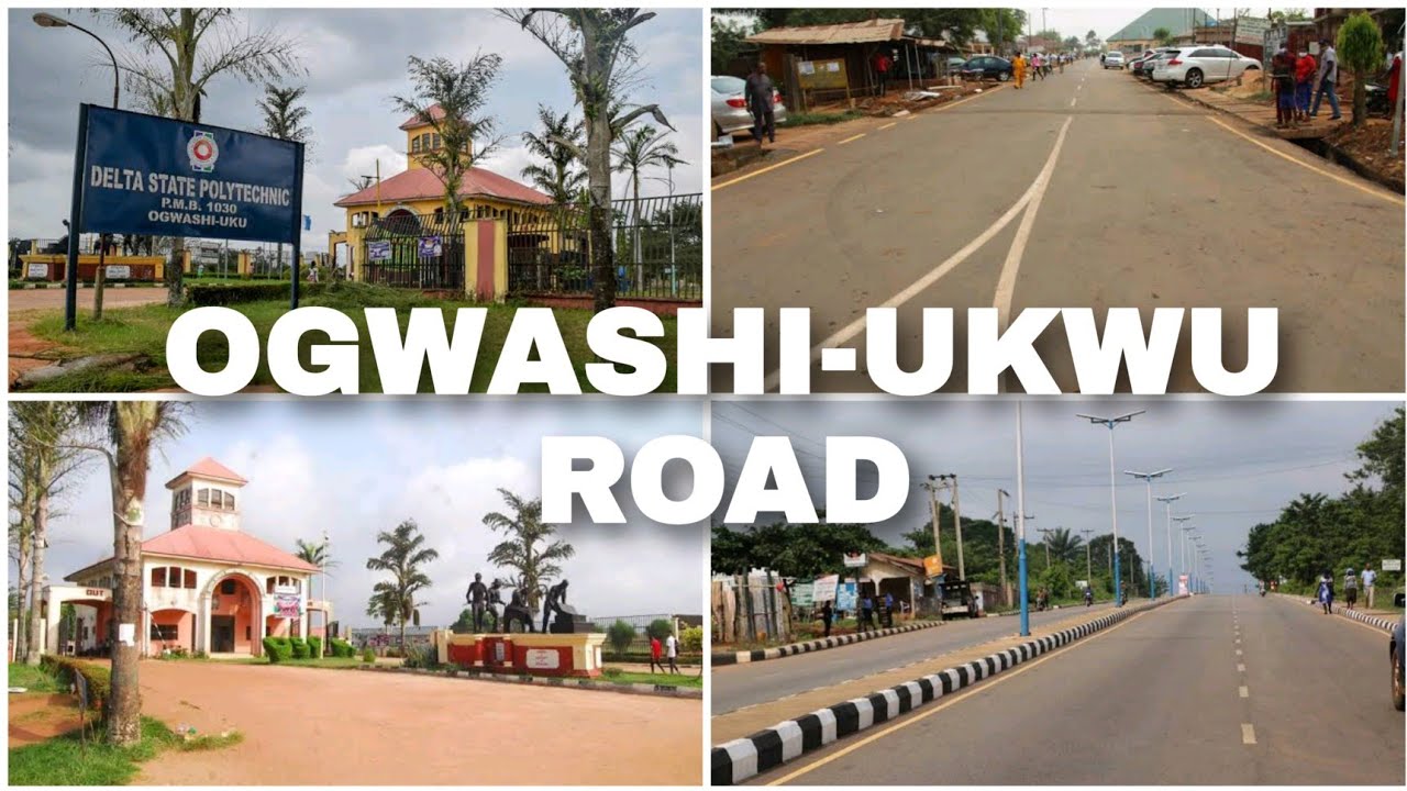 OGWASHI-UKWU ROAD TO OGWASHI-UKWU POLYTECHNIC // TOUR OF OGWASHI-UKWU ANIOCHA SOUTH LGA DELTA STATE