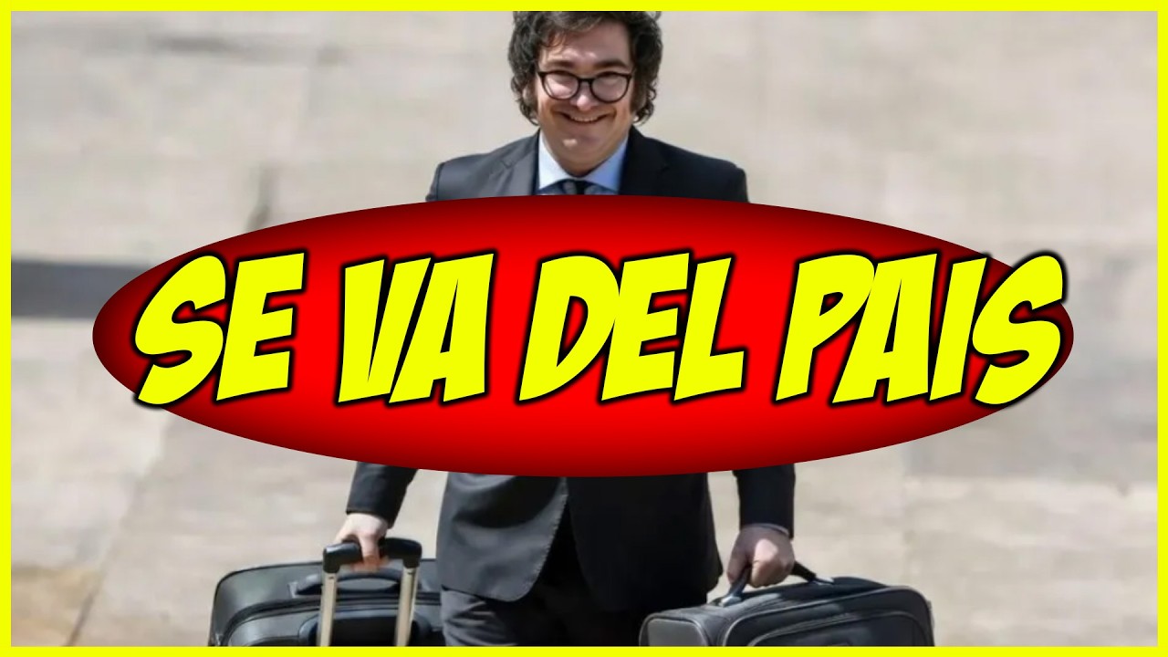 🔴 MILEI ANUNCIA SU RETIRO FUERA DE LA ARGENTINA 🔴 ¿SE ESTÁN POR FUGAR? - Daniel Devita EN VIVO