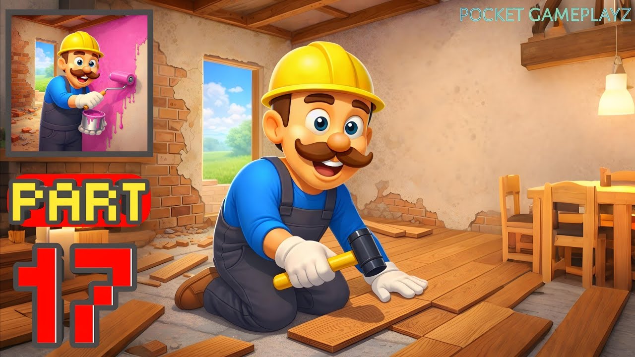 🏠 Renovation Master &ndash; Gameplay Walkthrough Part 17 &ndash; Extreme House Renovation (iOS, Android)