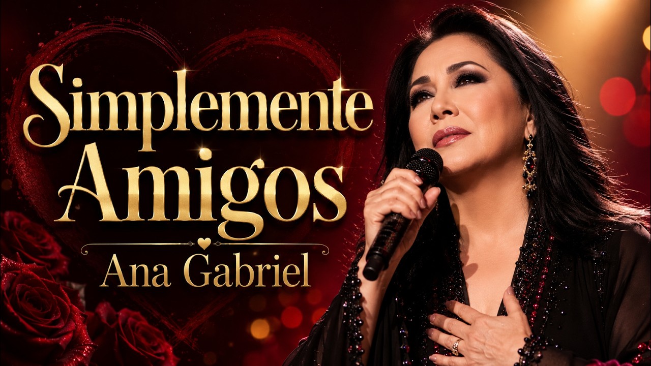 [ LETRA ] Ana Gabriel - Simplemente Amigos | AI Experience