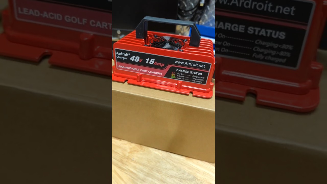 Best Golf Cart Replacement Charger! #asmr #golfcart #charger #Ardroit