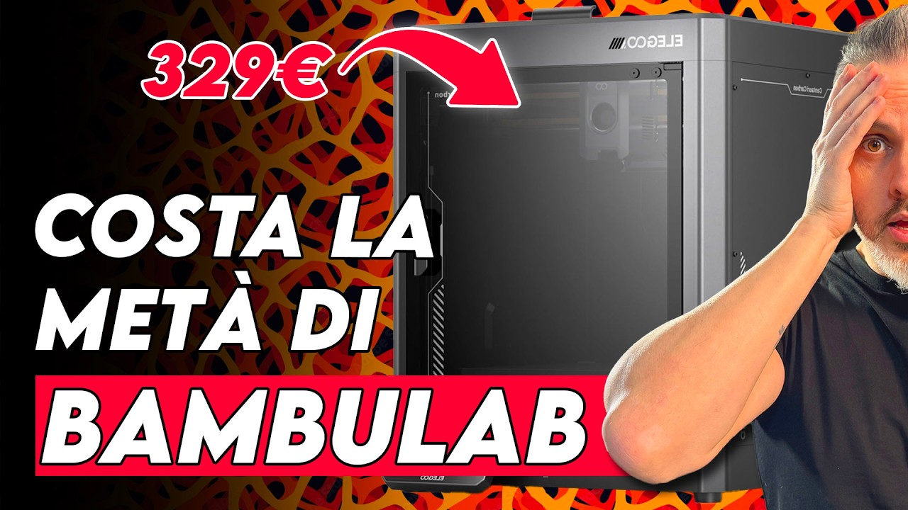 Stampante 3D a 329€, incredibile a questo prezzo ! | Elegoo Centauri Carbon
