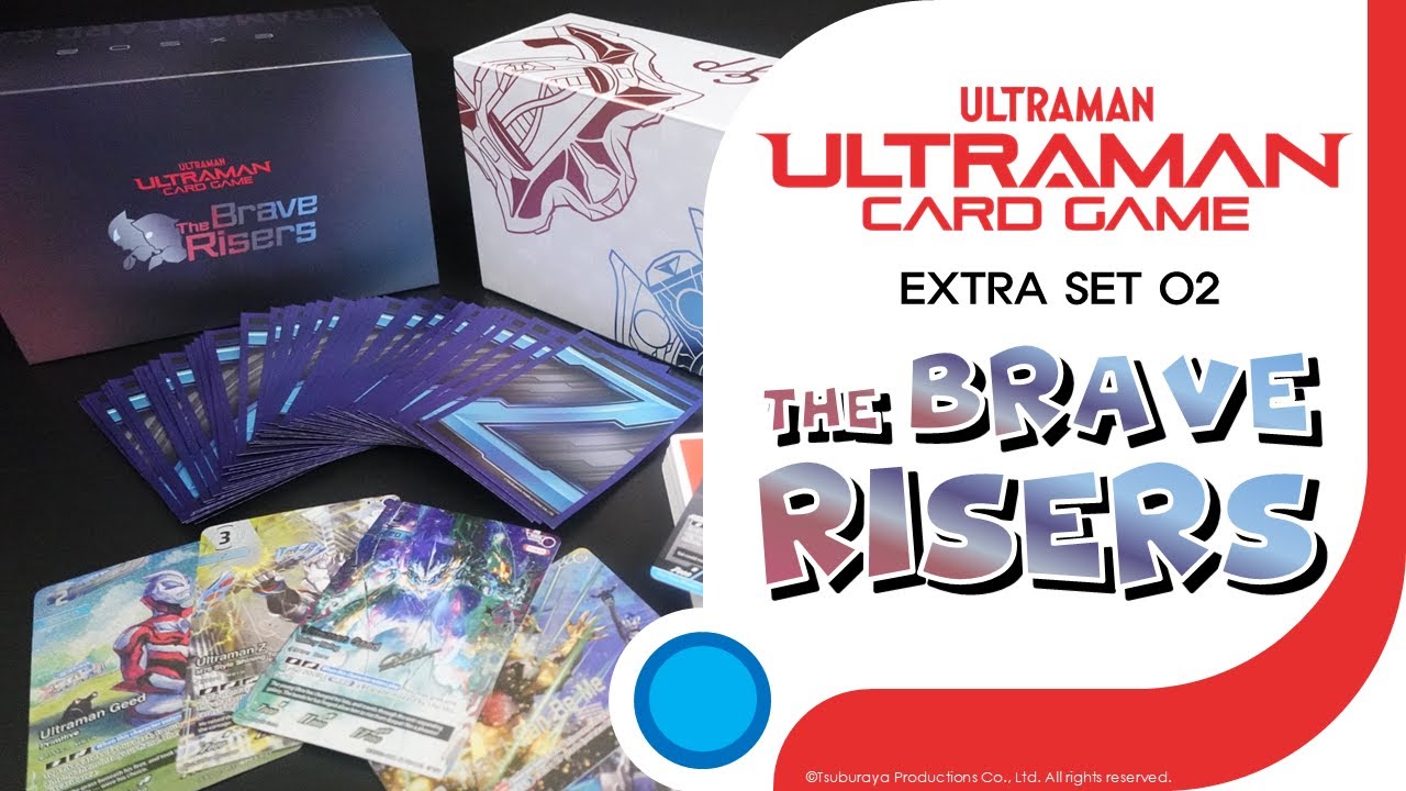 ULTRAMAN CARD GAME | Extra Set 02 - The Brave Risers