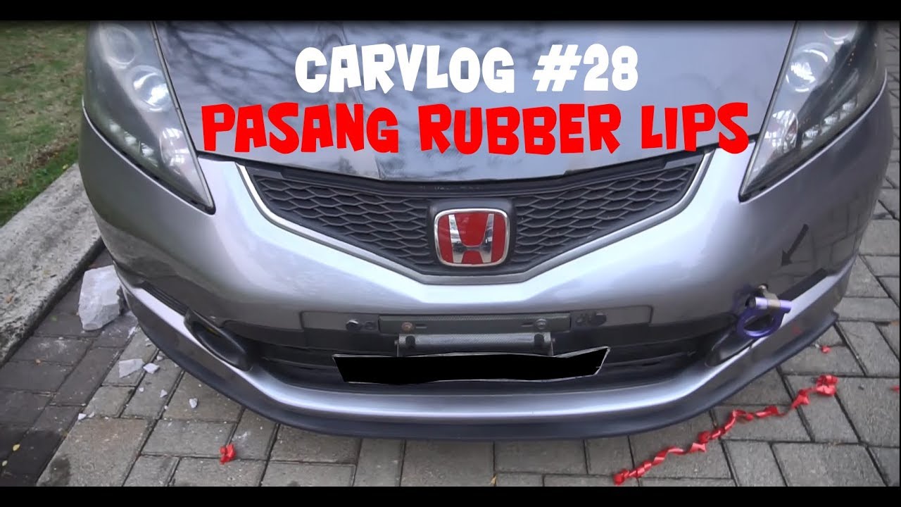 PASANG RUBBER LIPS SAMURAI JAZZ GE8 | CARVLOG #28 
