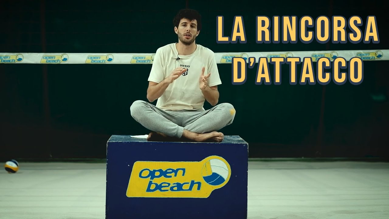 La rincorsa d’attacco nel beach volley