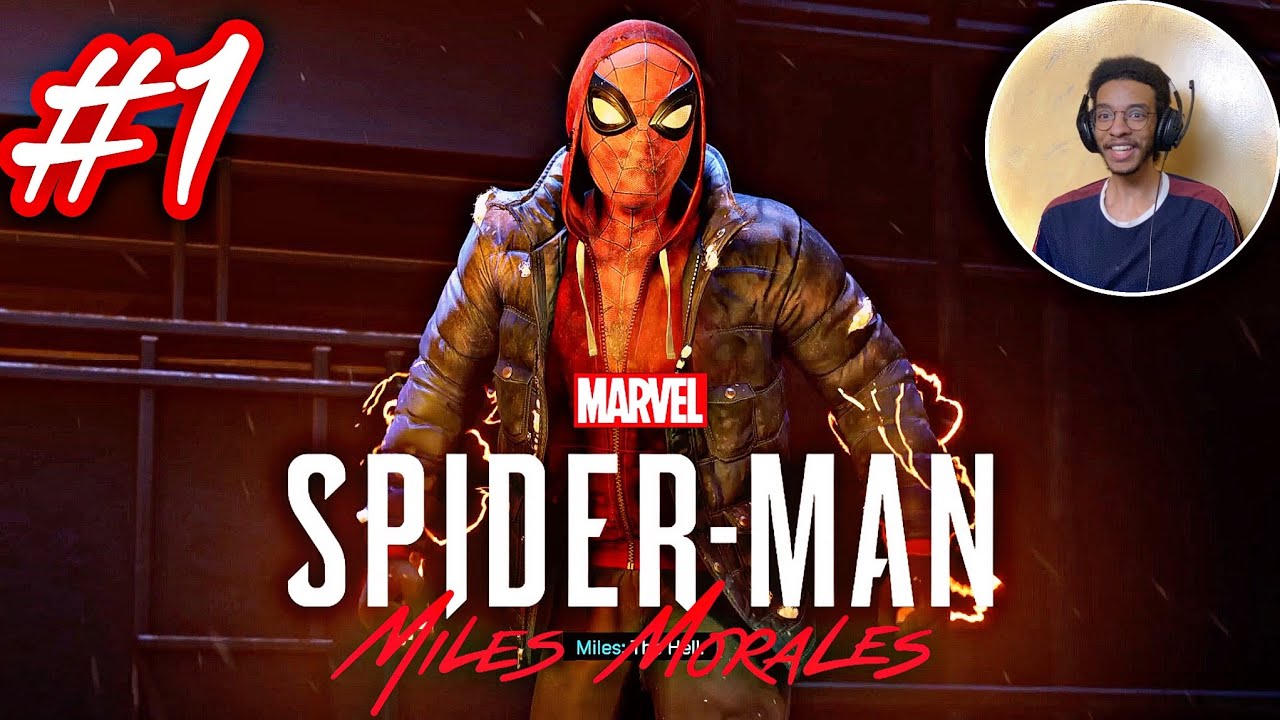 البداية مع افخم لعبة 🤩 - سبايدرمان #1🔥|| (PS5 ) SPIDER MAN MILES MORALES