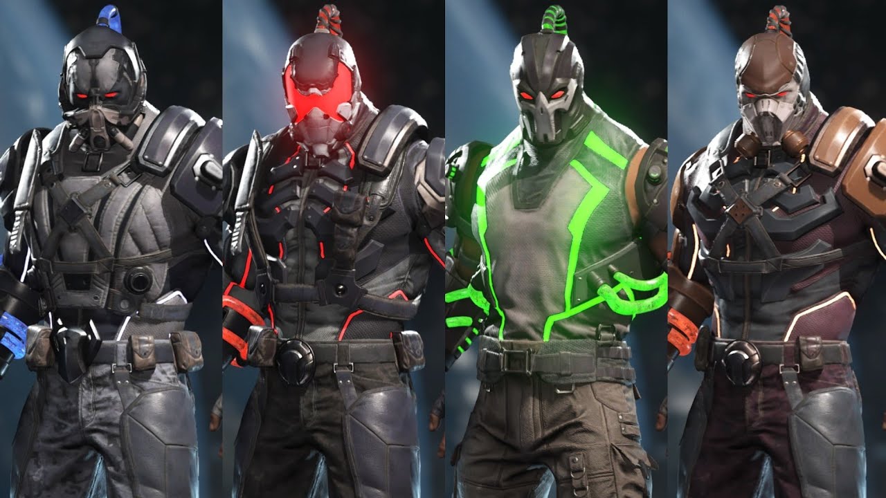BANE | SKINS | INJUSTICE 2 - Conjuntos de Equipo Épico (Epic Gear Sets)