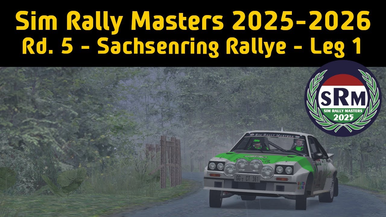 Sim Rally Masters 2025-2026 - Sachsenring Rallye - Leg 1