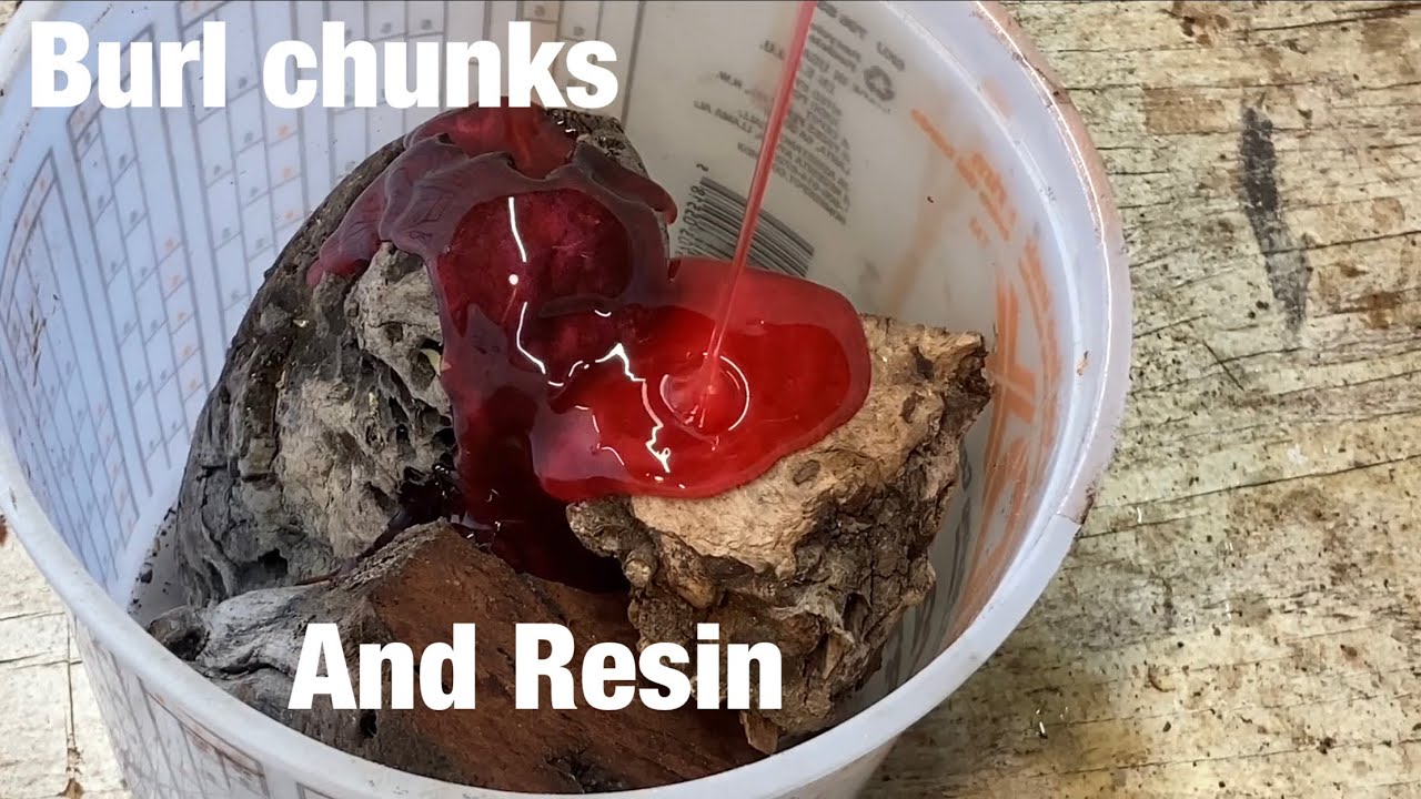 Woodturning-Burl Chunks and Resin