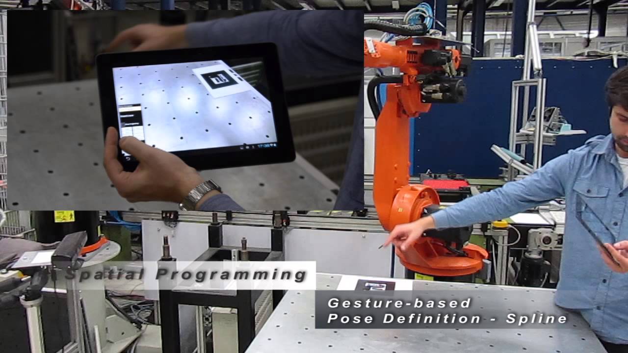 Intuitive Programming of Industrial Robots through Gestures and Augmented Reality