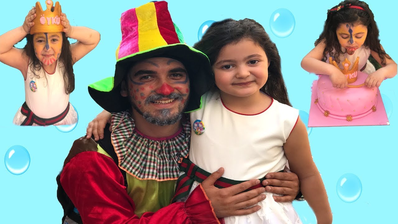 ELİF ÖYKÜ'NÜN MUHTEŞEM DOĞUM GÜNÜ PARTİSİ - Happy Birthday Elif Öykü, The Singing Clown!