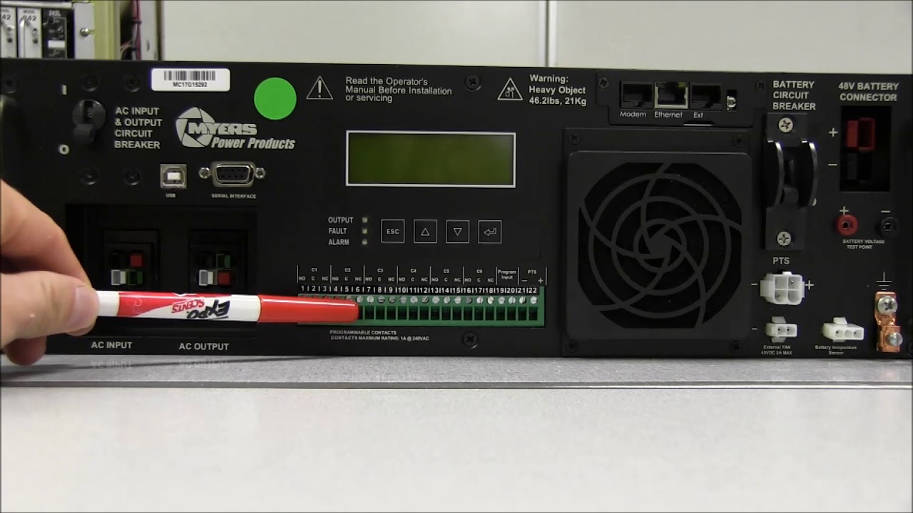 Myers Batery Backup System