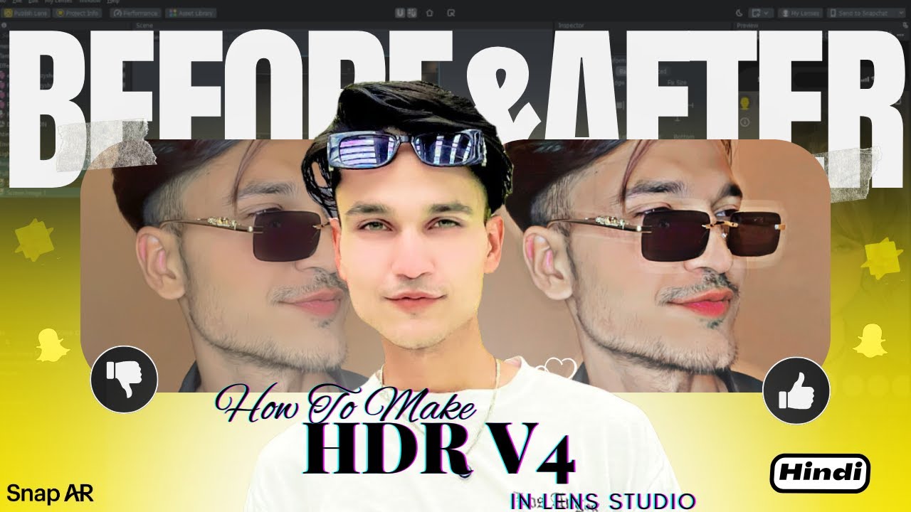 You Won't Believe How EASY it is to Make HDR Lenses in Lens Studio