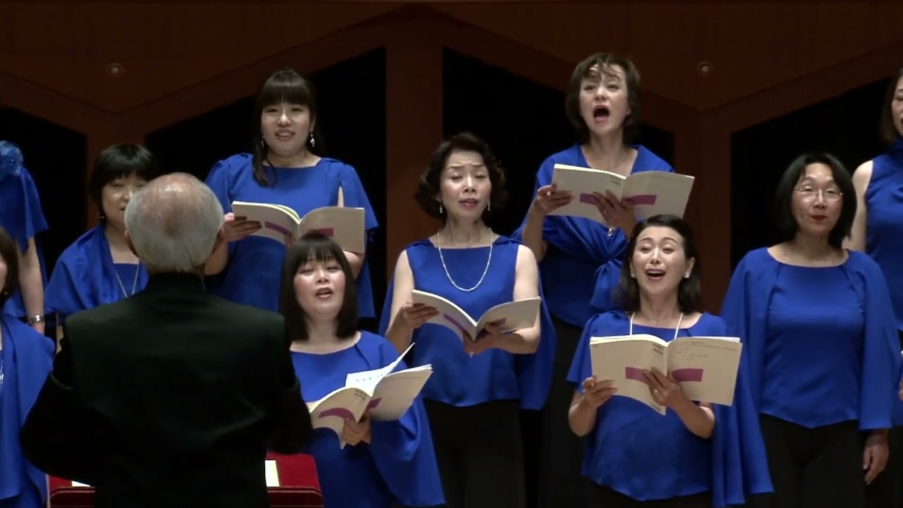 指揮：岩﨑 洋一　女声合唱団 Coro Natura　　夢みたものは　作詞：立原 道造　作曲：木下 牧子