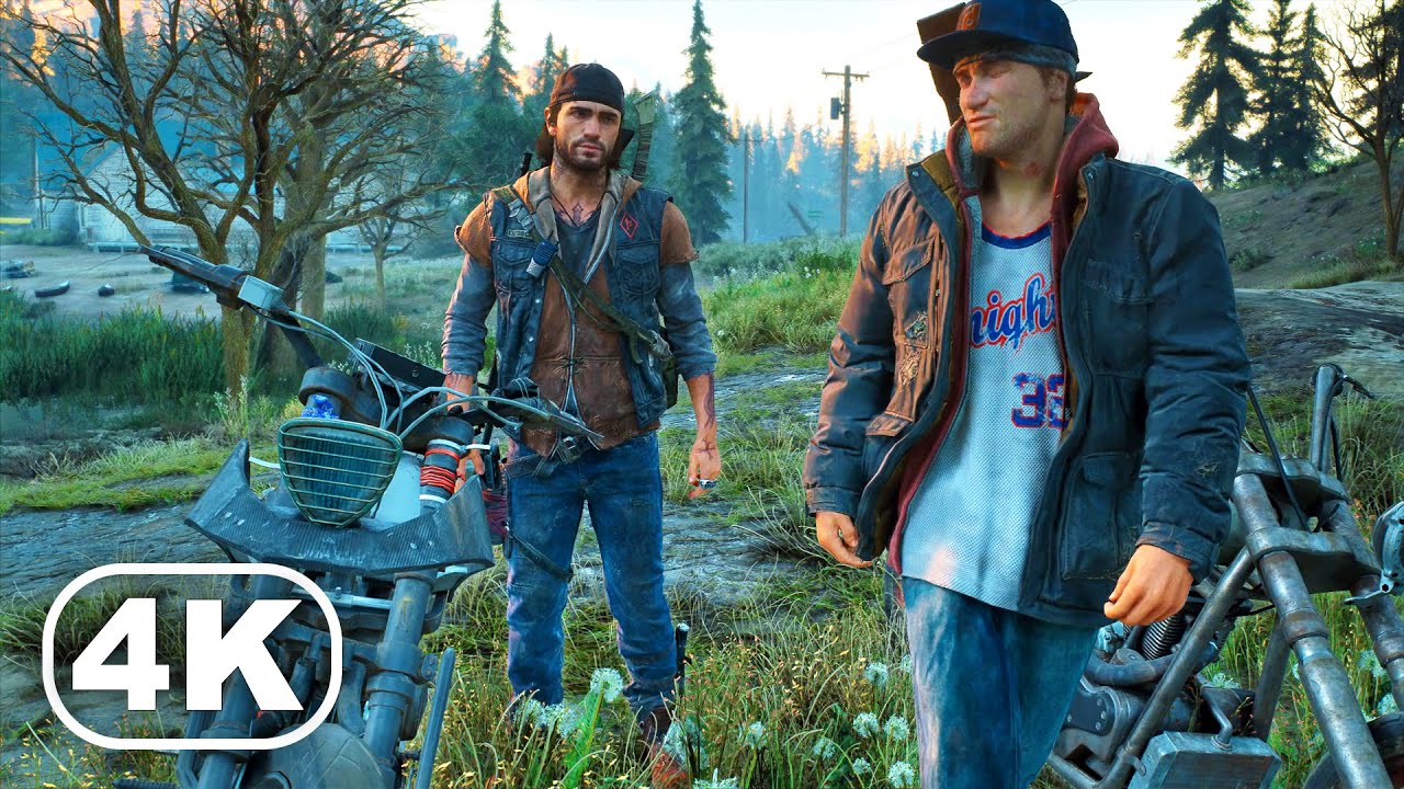 Deacon & Skizzo infiltrate the Rippers Camp at Iron Butte ULTRA 4K 60FPS - DAYS GONE