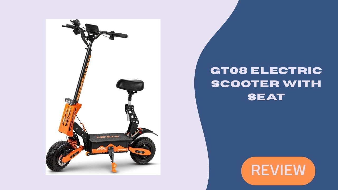 GT08 Electric Scooter Review | 5600W Motor, 50MPH Speed, 40-Mile Range, Folding E-Scooter