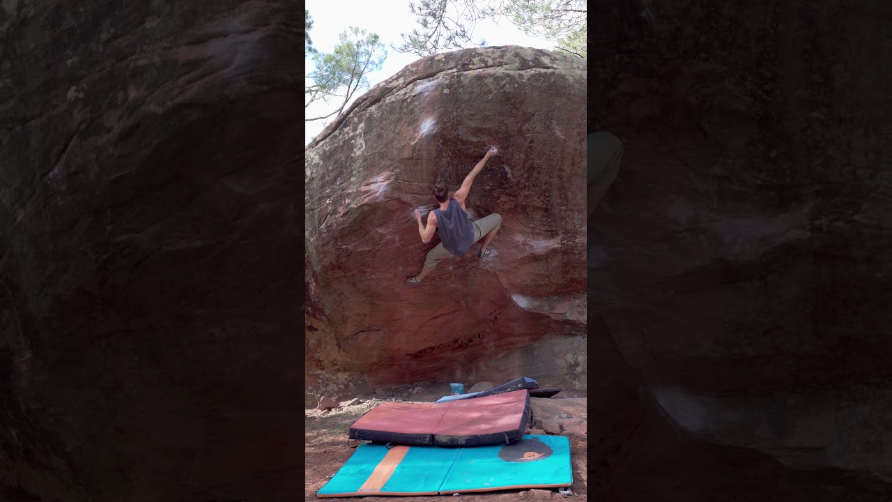 PLUMAS A LA BRASA | 7B+ | ALBARRACIN BOULDER