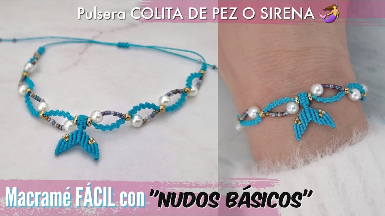 DIY COMO HACER PULSERAS FÁCIL Y RÁPIDO | PULSERAS EN MACRAMÉ PARA PRINCIPIANTES