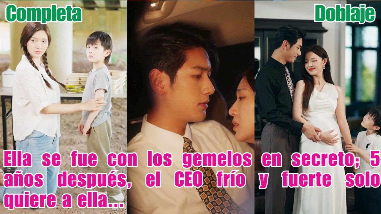 Ella se fue con los gemelos en secreto; 5 años después, el CEO frío y fuerte solo quiere a ella...
