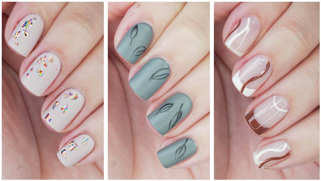 New Nail Art 2023 🍂 Minimalist Fall Nail Designs!