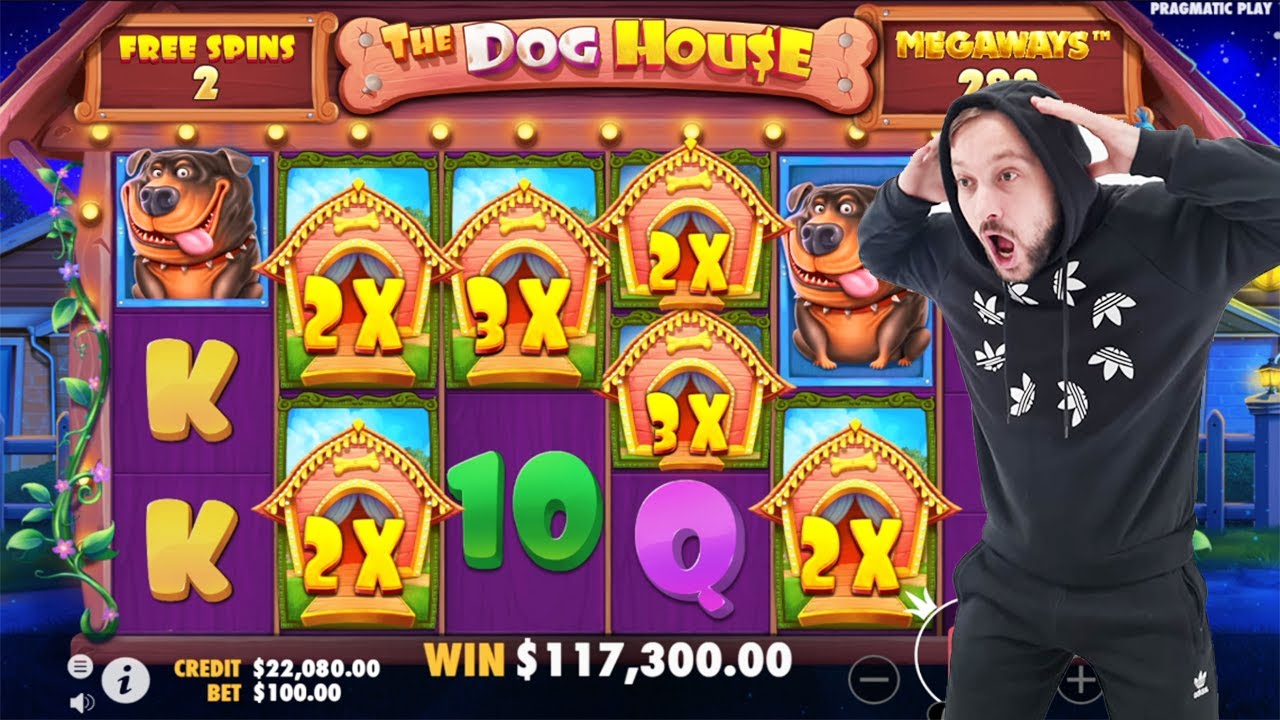The Dog House Megaways 🐶🐶🐶 (World Record HUGE WIN) Insane Bonus Buy Free Spins Online Casino Slot