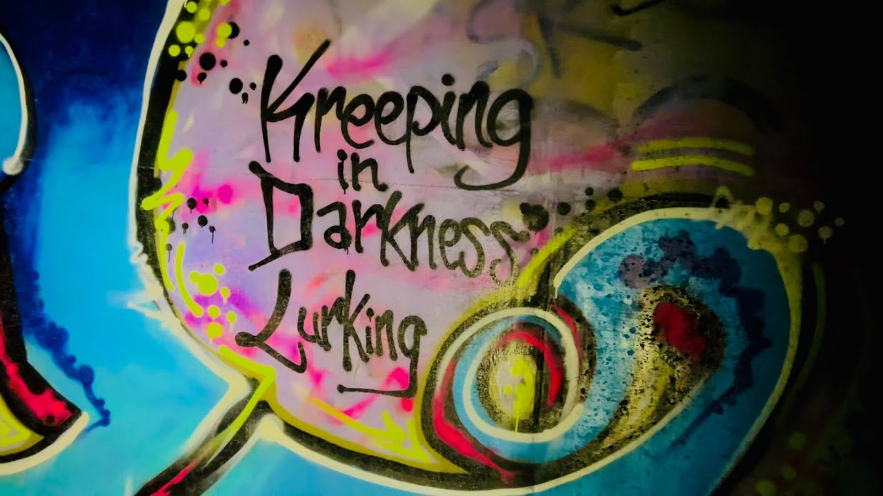 Exploring a Las Vegas Flood Tunnel and Graffiti Art, side 1