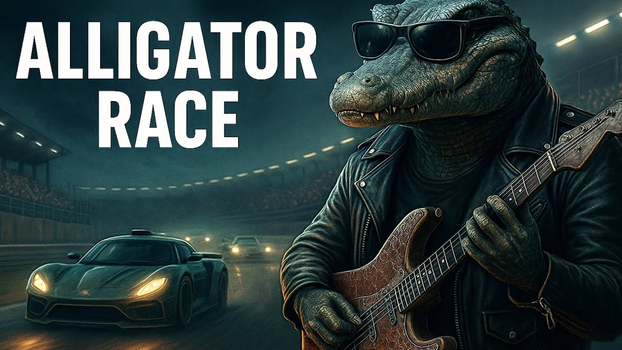 🎶 | Rock Fusion Backing Track / Guitar Jam in A Minor &ndash; *Alligator Race* 114 BPM (4/4)