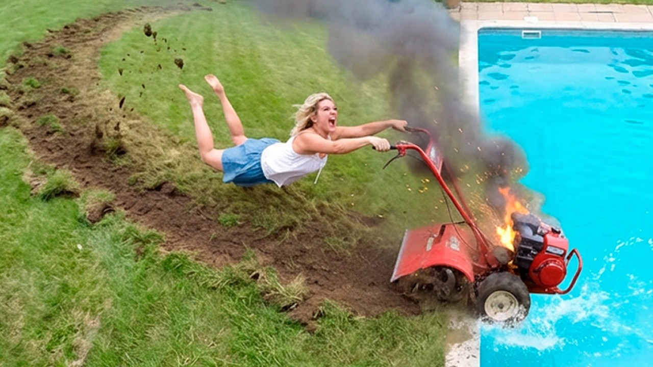 Out of Control Machines Caught on Camera