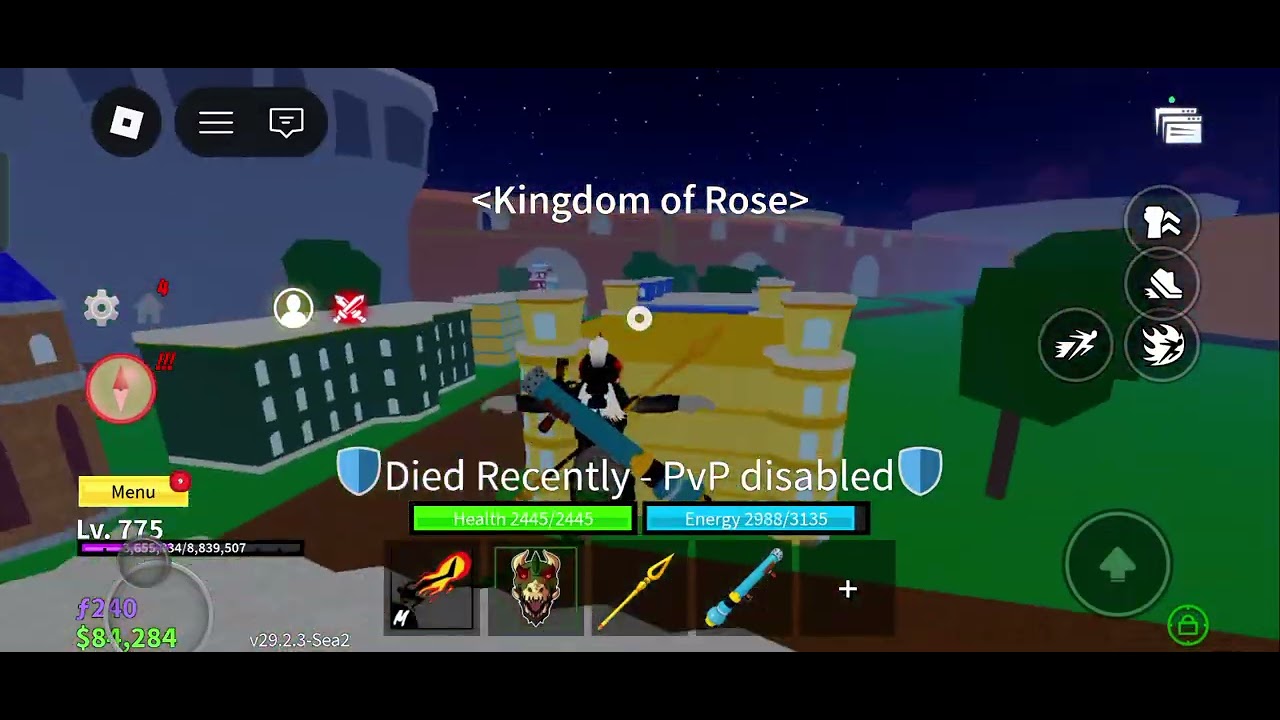 Playing blox fruit guys pls sub and give me any mythic fruit 😁 