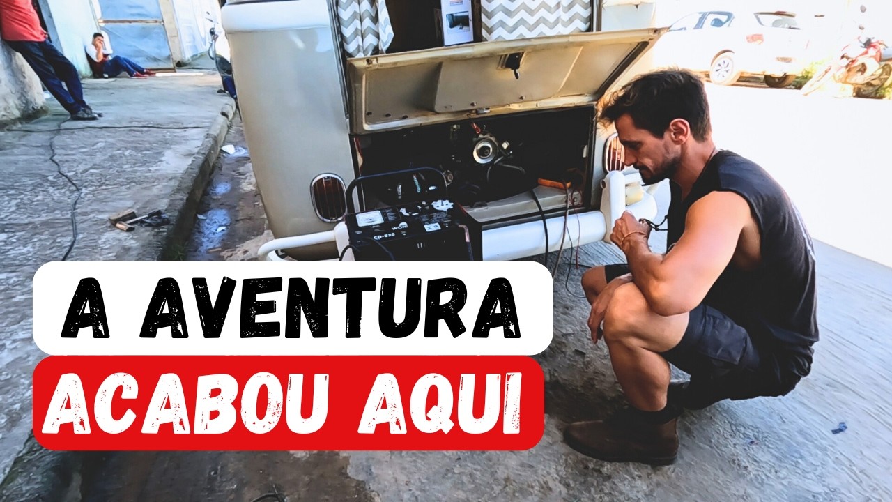Deu RUIM! Kombi QUEBRA na Bahia - Aventura interrompida?! | Dia 13 | T4.Ep067