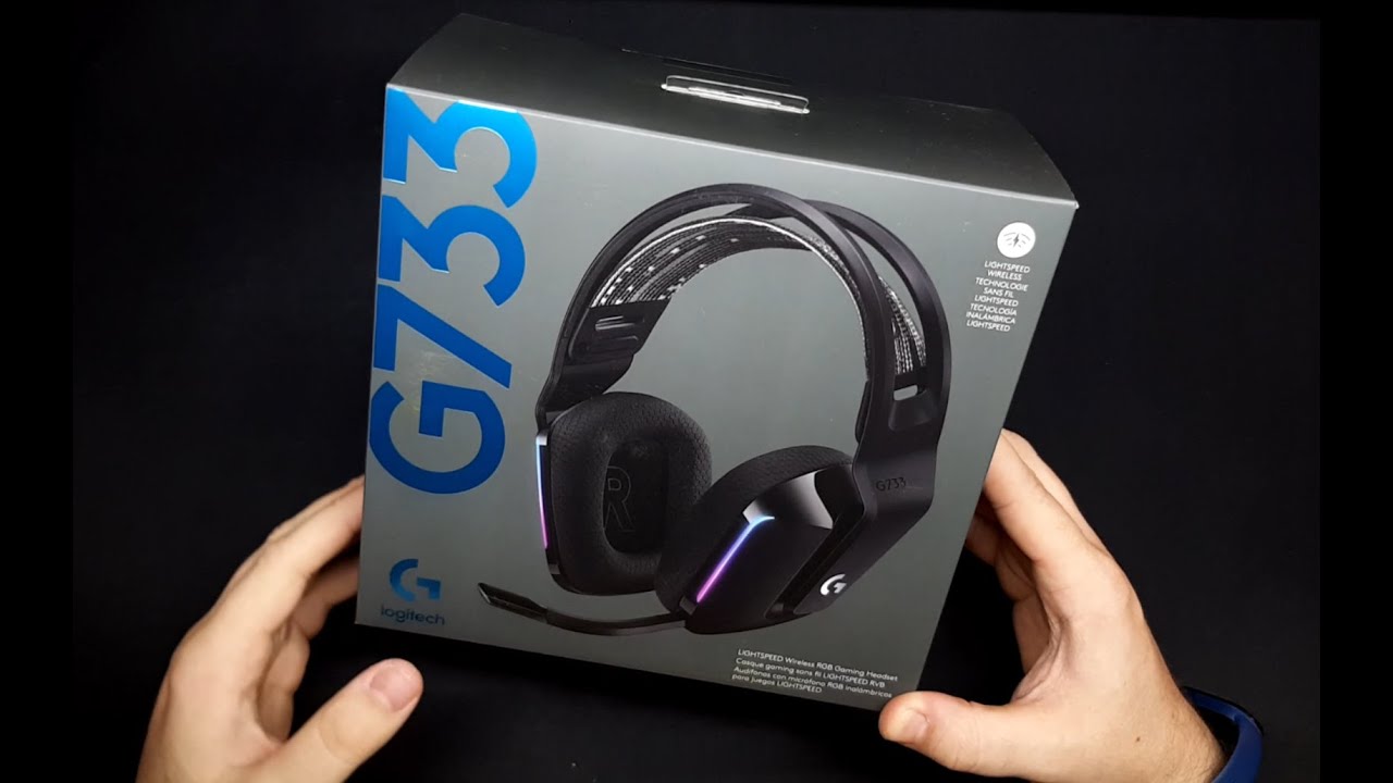 Unboxing Headset Gamer Logitech G733 Wireless