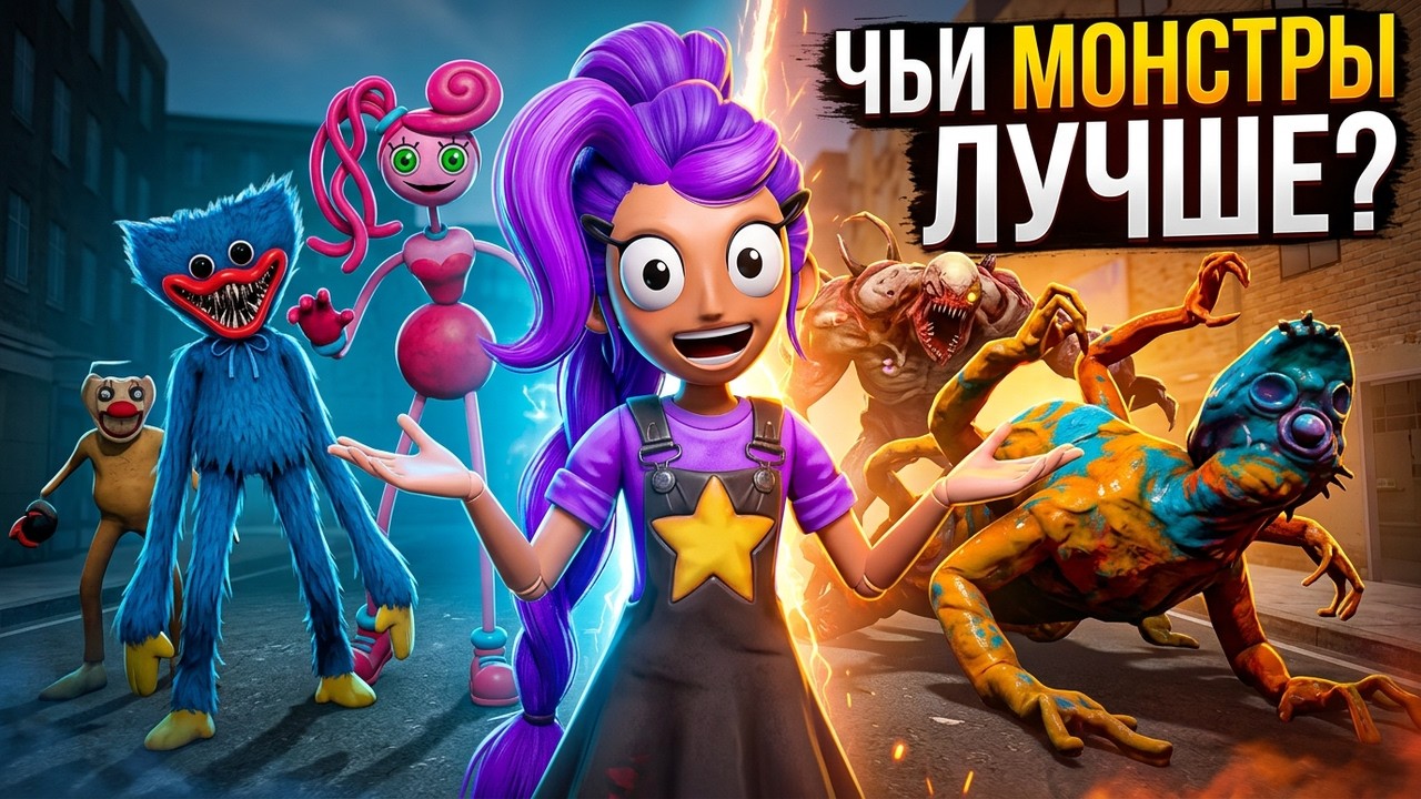 КАКОЙ МОНСТР POPPY PLAYTIME CHAPTER 5 САМЫЙ КРУТОЙ В Garry's Mod ОБЗОР МОДА VR