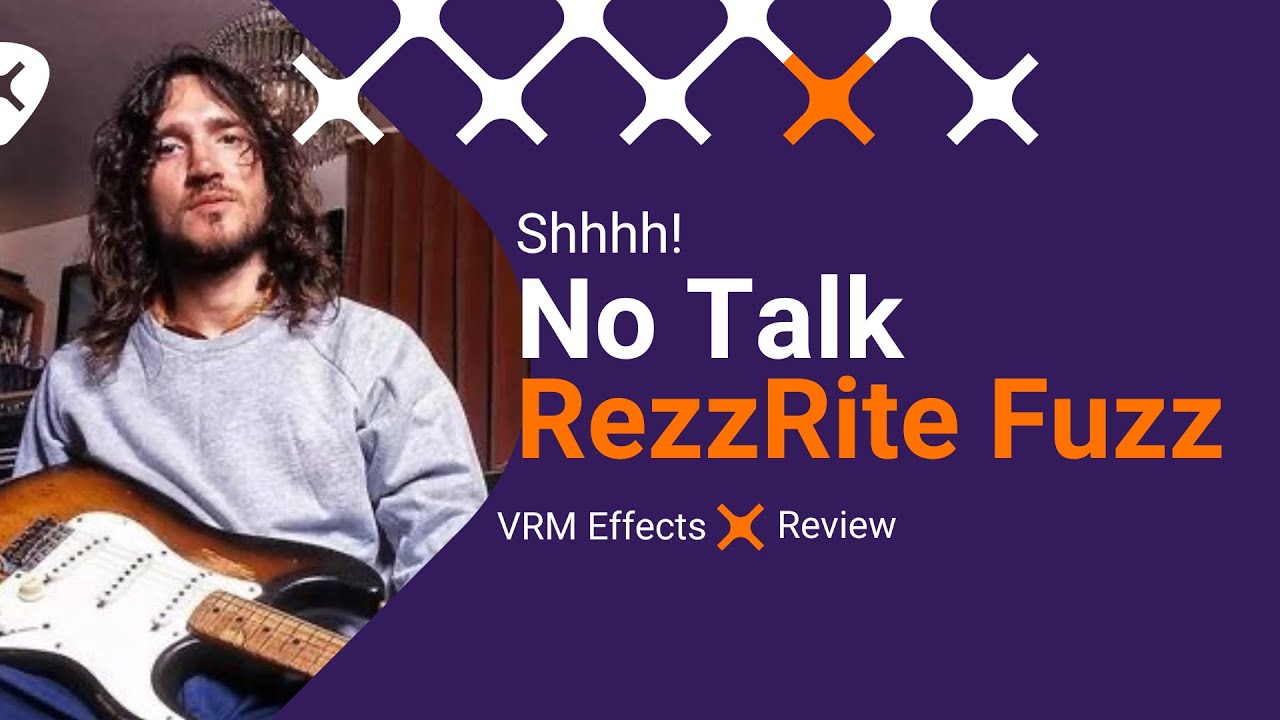 FUZZ DO FRUSCIANTE! | RezzRite Demo | NO TALK | VRM Effects | Fuzzrite | Mosrite | @marcelguita