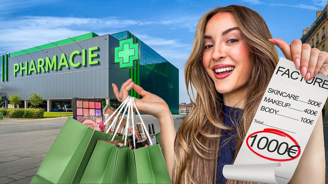 JE VISITE LA PLUS GRANDE PHARMACIE FRANÇAISE AU MONDE (haul skincare)